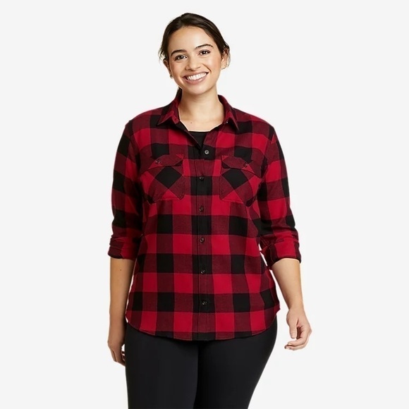 Eddie Bauer XL Firelight Flannel Shirt. I only wore once. - Picture 1 of 9